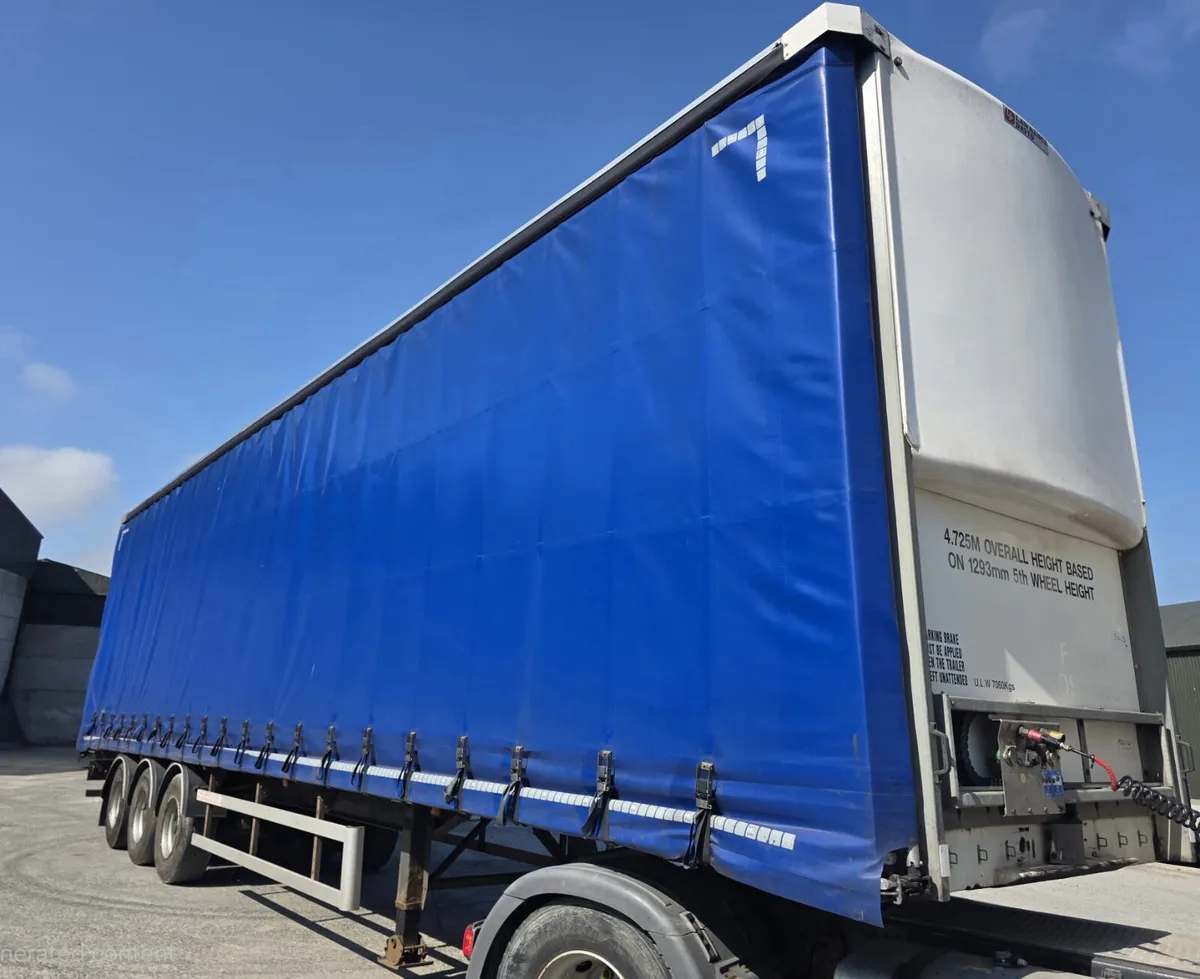 2014 Lawrence David Rear Steer Curtainside